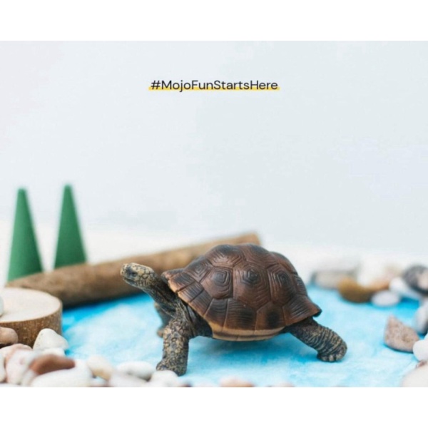 

Mojo Fun Giant Tortoise / Turtle / Kura-Kura - Wildlife Collection Murah