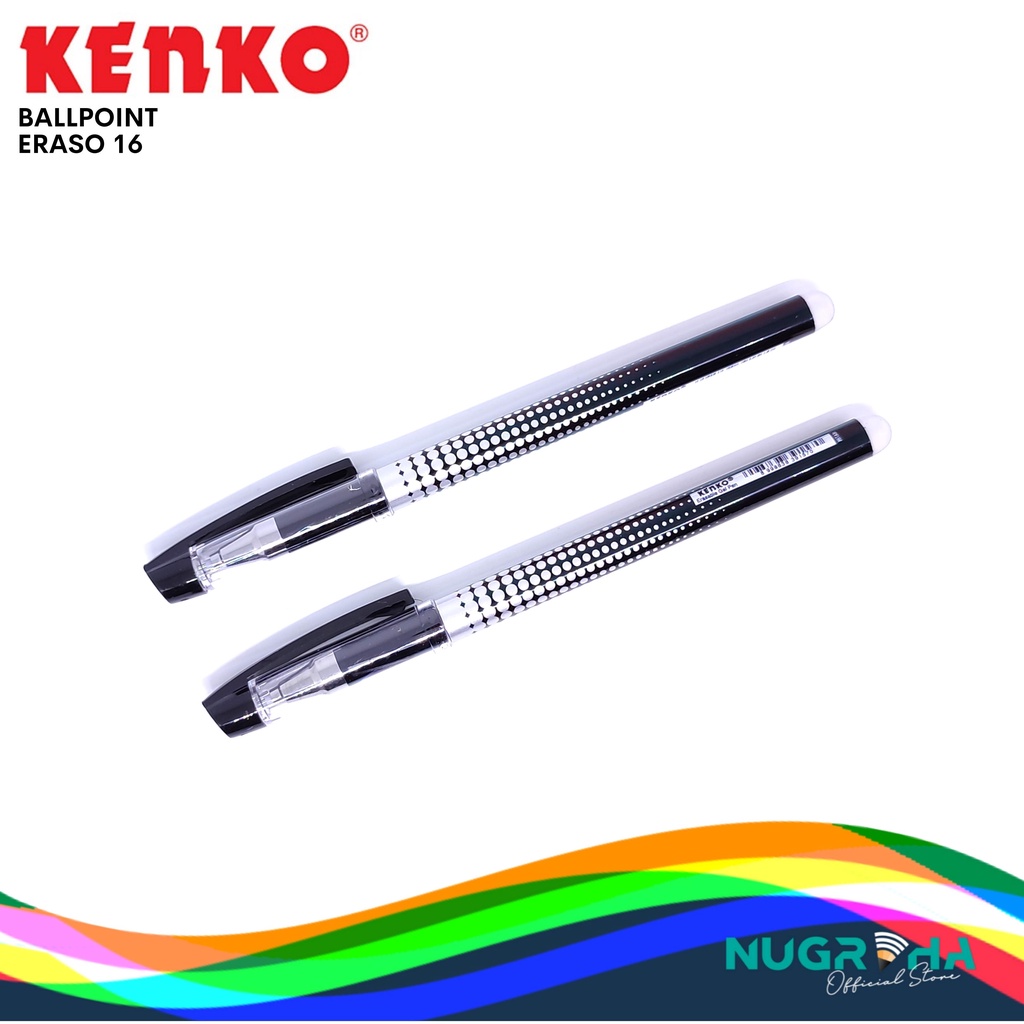 

BALLPOINT / PULPEN / PENA KENKO ERASO HITAM