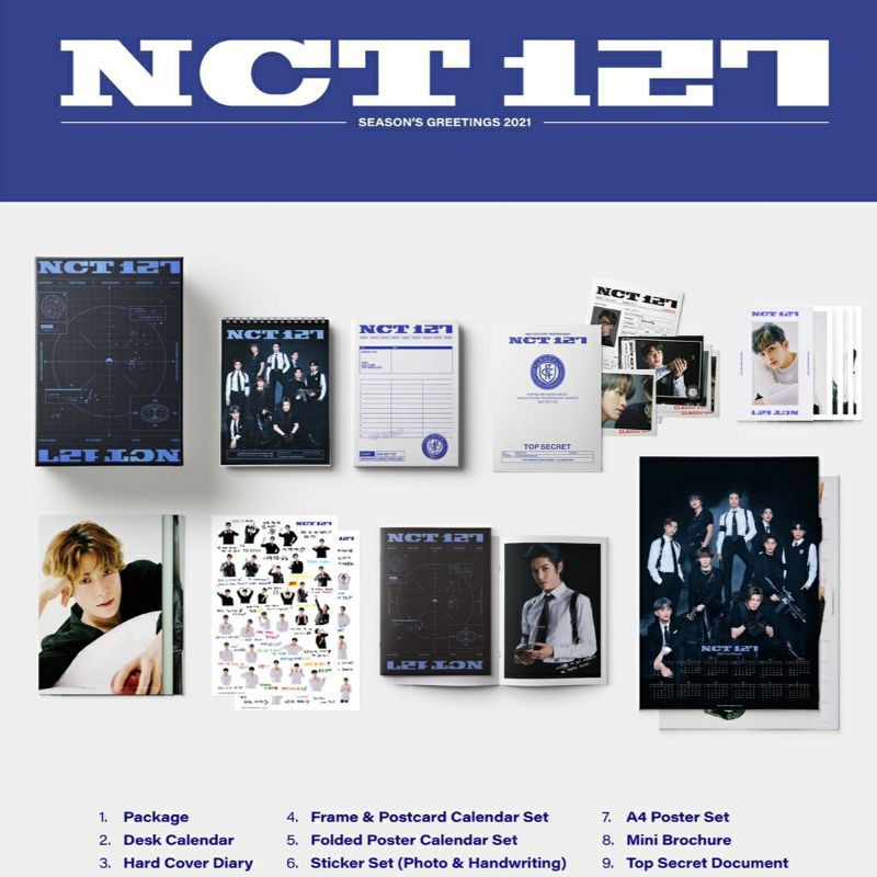 [READY STOCK] SHARING NCT 127 SEASON GREETING 2021 WITHDRAMA