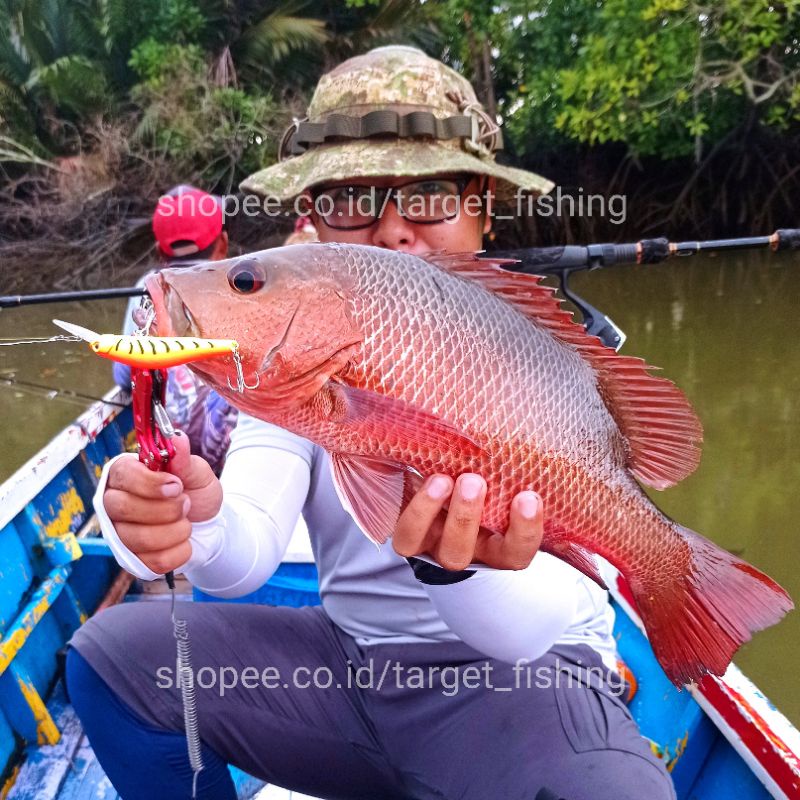 Minnow Lidah Panjang DIVER 90SP - Lure Casting Mangrove Jack &amp; Kerapu Muara