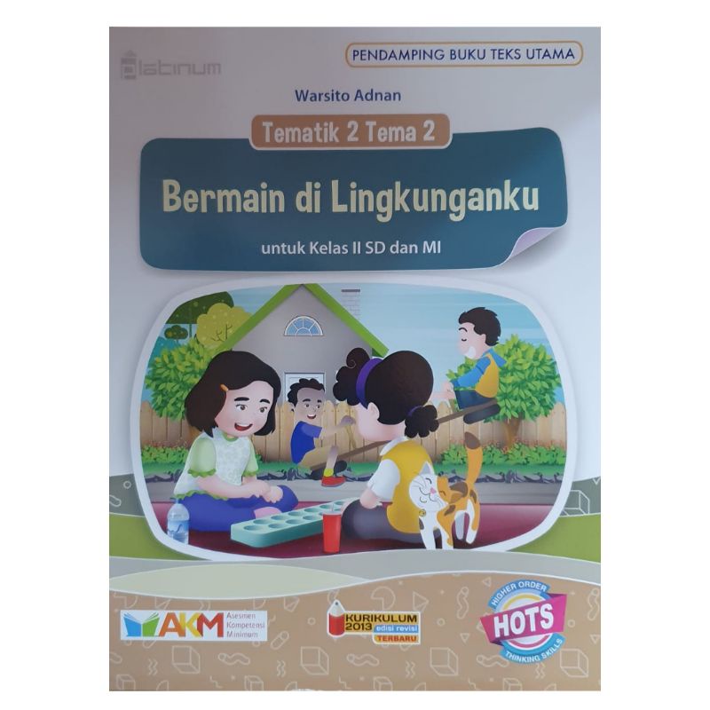 Platinum - Buku Pelajaran Tematik 2 tema 1-8 SD Kurikulum 2013 Revisi