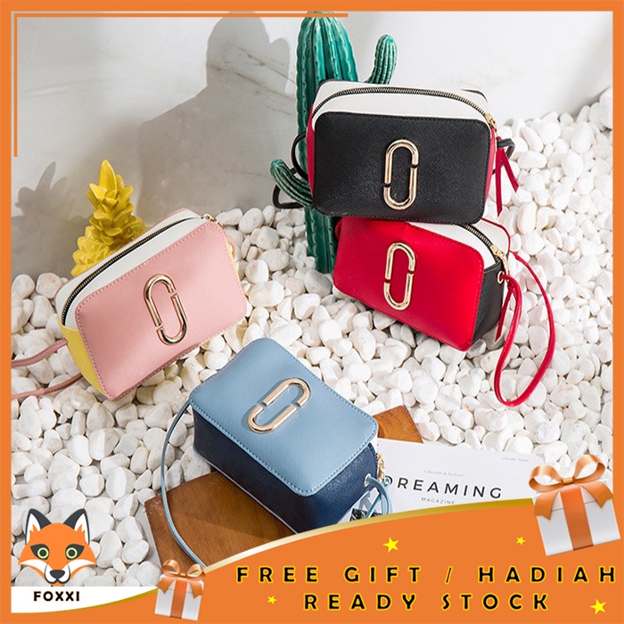 Foxxi - Tas Fashion / Tas Wanita / Slingbag / Tas Selempang Zipper