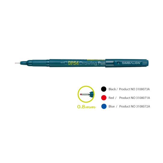 

Simbalion Drawing Pen 0.8 mm - Pena Kaligrafi Murah