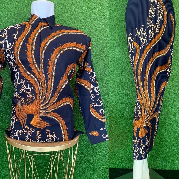 ☀ Batik couple / baju batik couple / batik set / rok set / batik lengan panjang Batik couple / Set b