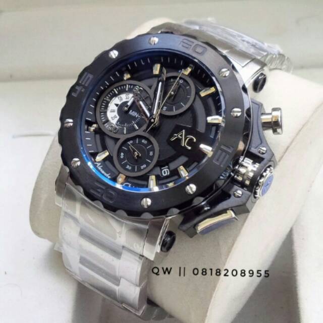 jam Tangan Pria Original Alexandre Christie AC 9205 /arloji cowok exledition