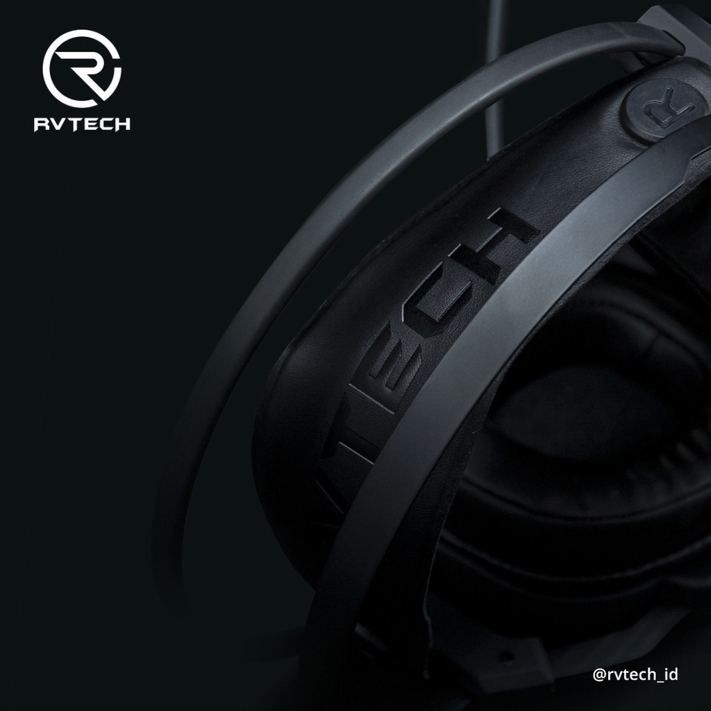 HEADSET GAMING RVTECH RAPTOR (7.1 SURROUND/SOFTWARE/RUNNING RGB)