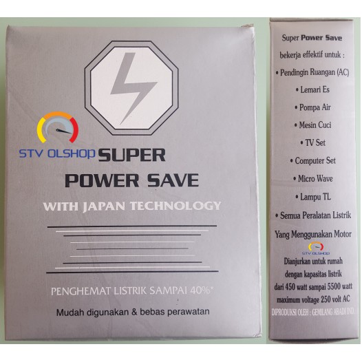 Alat Penghemat Listrik SUPER POWER SAVE