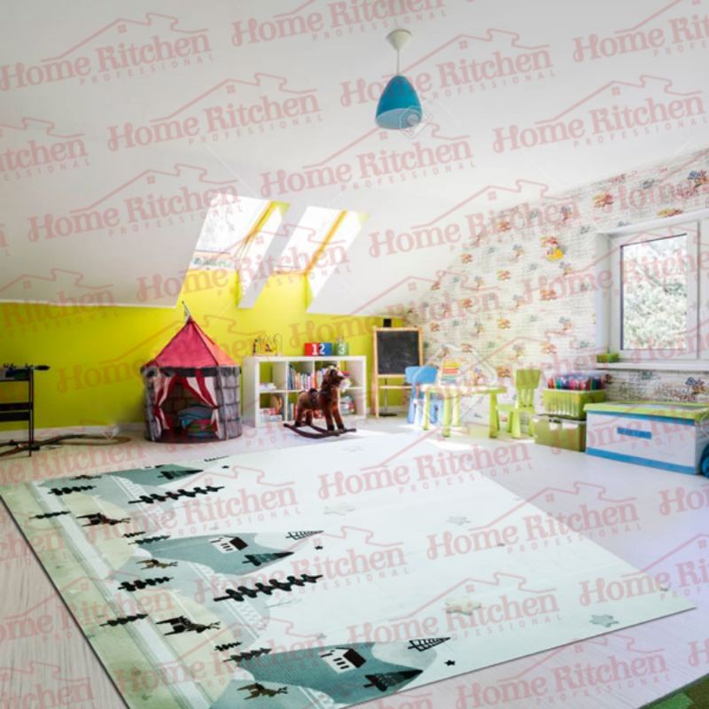 Playmat Matrass Tikar Lipat Shimano Original matras anak bayi FREE BAG 180x200 KHUSUS EKSPEDISI-MOUNTAIN POLE