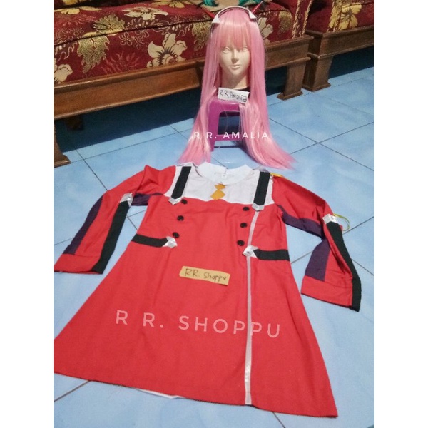 Sewa kostum cosplay Zero Two