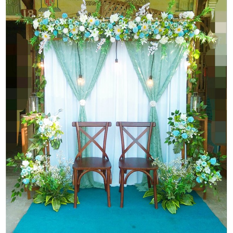 TERMURAH SEWA Backdrop Lamaran/Wedding/Photo boot/Pesta/Dekor Papan/Backdrop Khitanan/Pesta/Kode WP2625