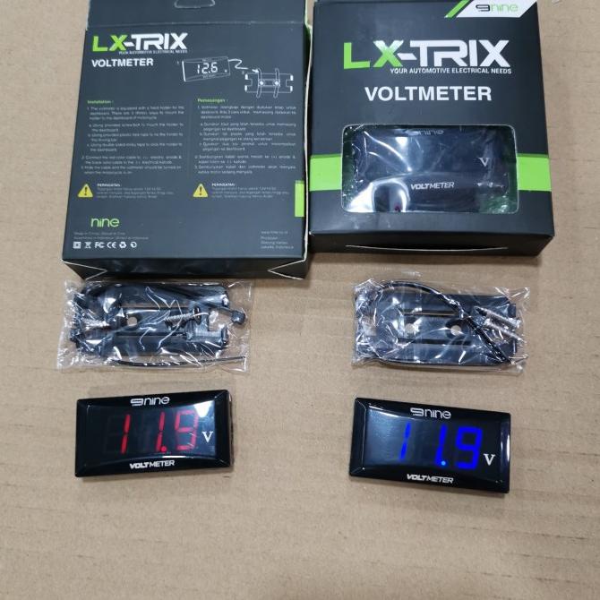 voltmeter lx-trix nine luminos motor gudangvariasi99 Ayo Beli