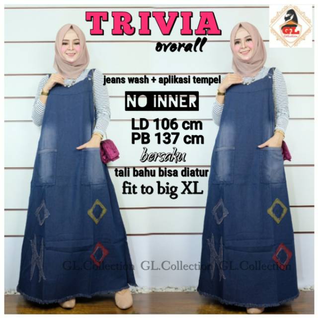 TRIVIA OVERALL/GAMIS JEANS