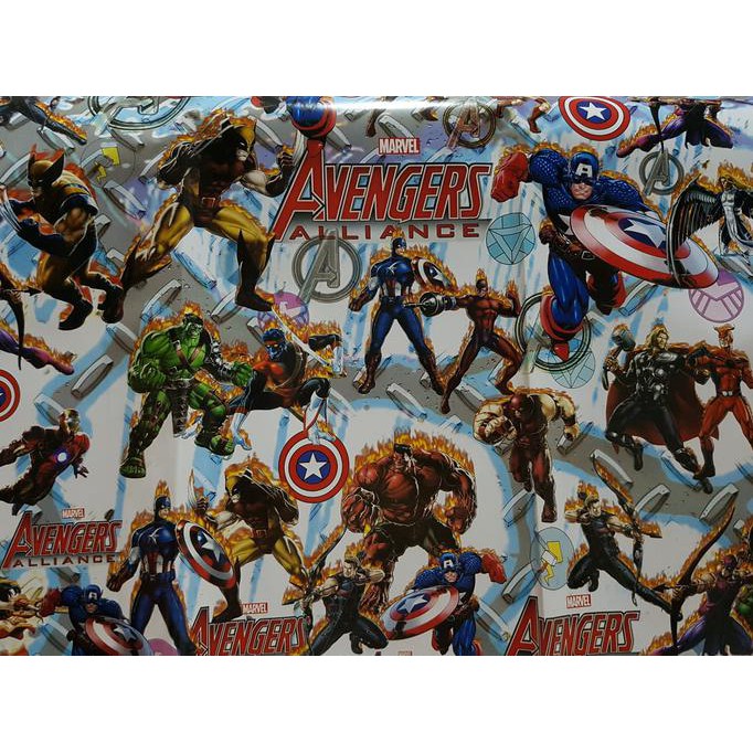 

Kertas Kado Berkarakter Avengers