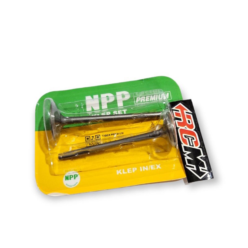 KLEP KELEP PAYUNG KLEP VALVE SET IN EX GL PRO GLPRO NEO TIGER NPP PREMIUM ORI ORIGINAL NPP ASLI