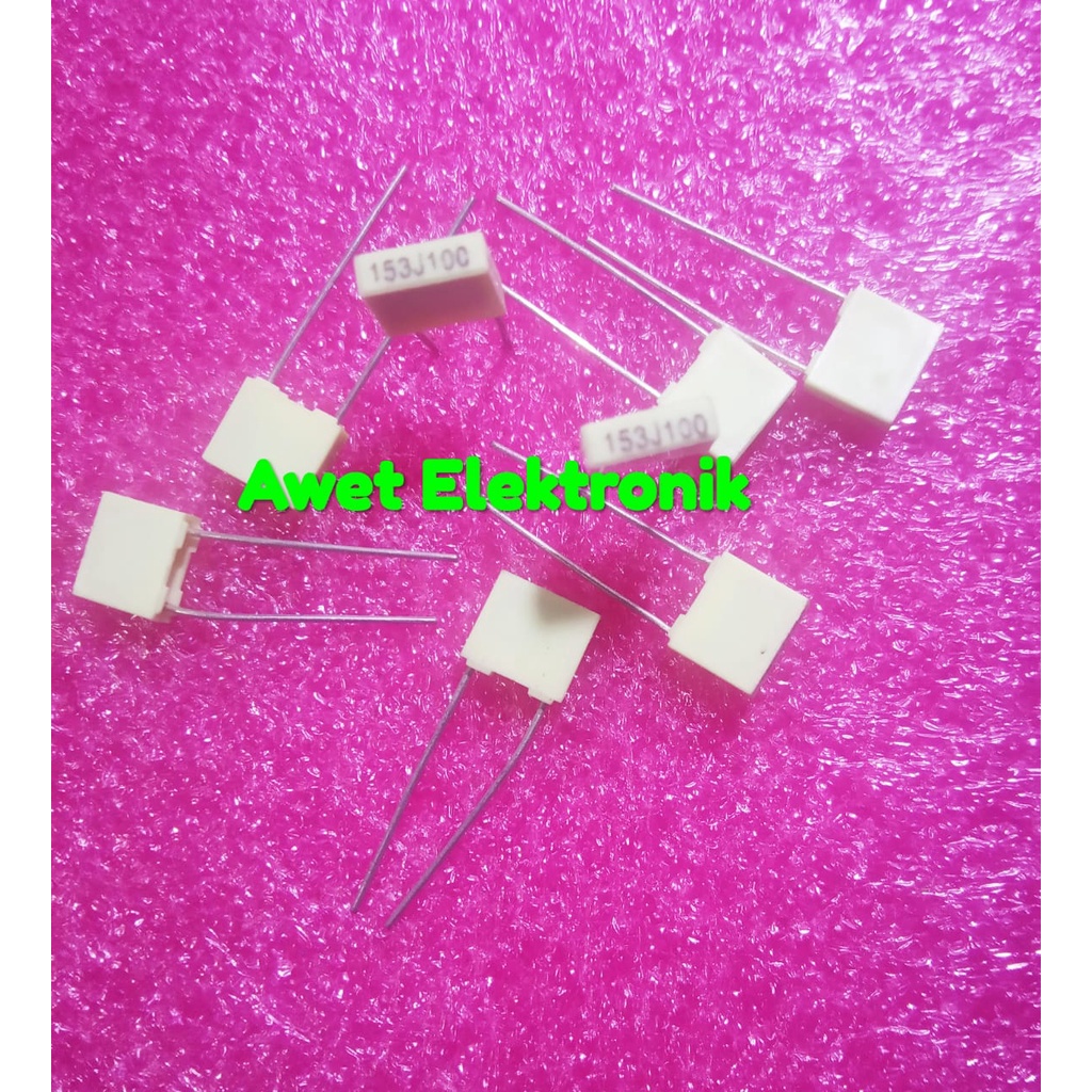 kapasitor MKM 153J 100V capasitor mkm 153 100v capasitor 153j 100v