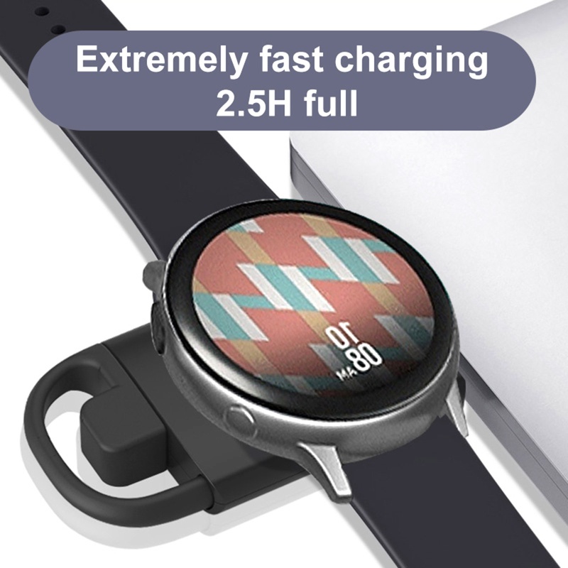 Btsg Wireless Power Adapter USB Fast Charging Bracket Untuk GalaxyWatch 3per4untuk Smart W