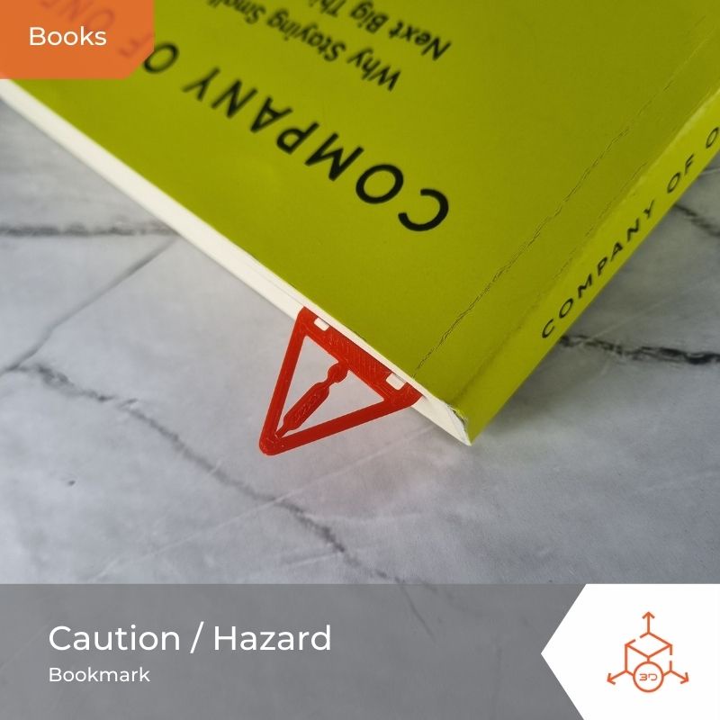 

Bookmark Hazard | Pembatas Buku model Hazard / Warning
