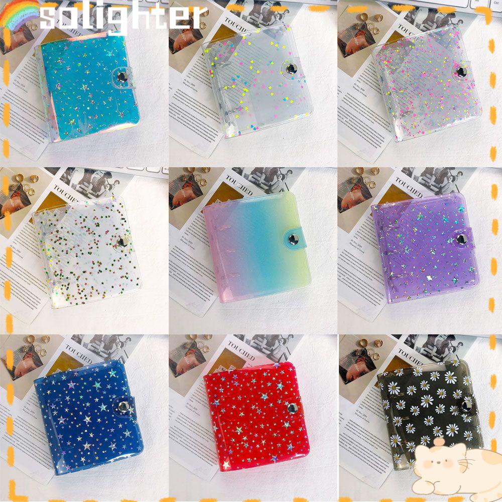 Solighter Album Foto Mini Dengan 3 Ring Binder Untuk Koleksi