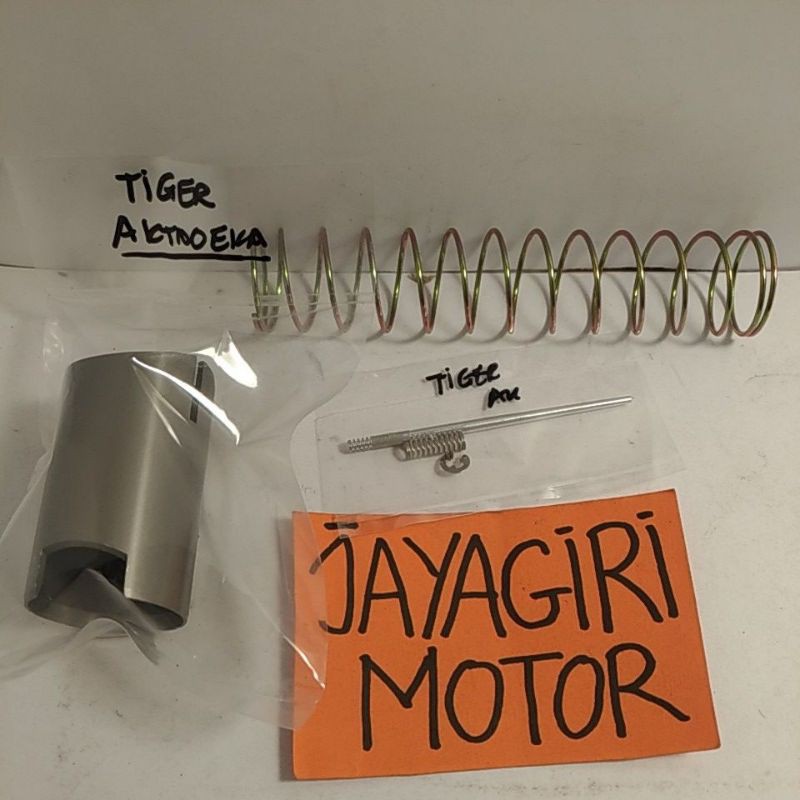 Skep Gas Jarum Per Piston Tiger Vacuum Vakum Vacum Carbu Karbu Repair Kit Selobong Carburator Honda