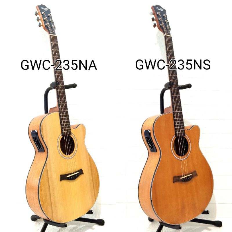 Gitar Akustik Elektrik Cowboy GWC-235NS GWC 235 NS Original Import