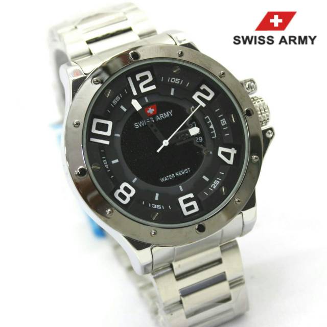 JAM TANGAN PRIA SA8454M STAINLESS SEMI SUPER