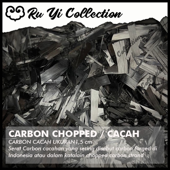 CARBON FIBER CACAHAN CHOPPED STRAND FORGED 200gr