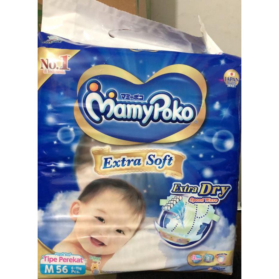 Termurah Mamypoko Extra Dry M 56