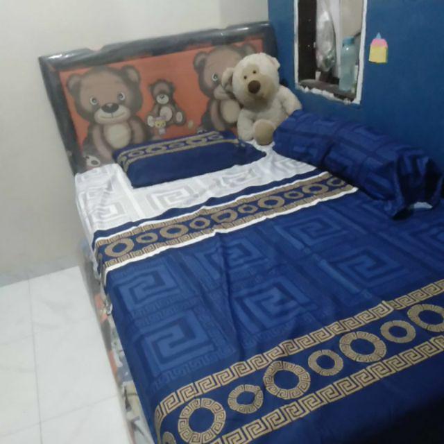 Sprei Deluxe Kintakun Agnesia / Sprei 100x200 & 120x200 / Sprei Murah / Seprei Murah