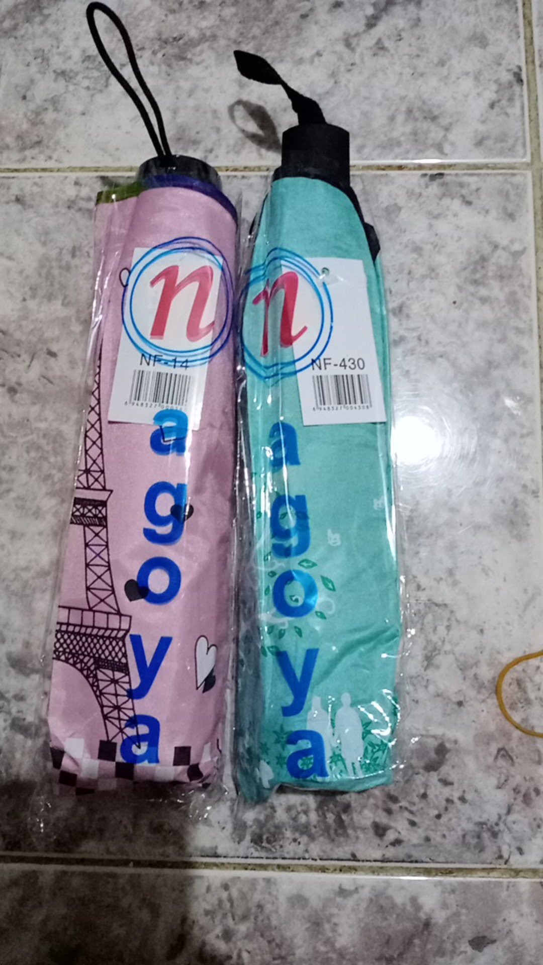 Nagoya Payung Lipat 4 Motif Paris Balon