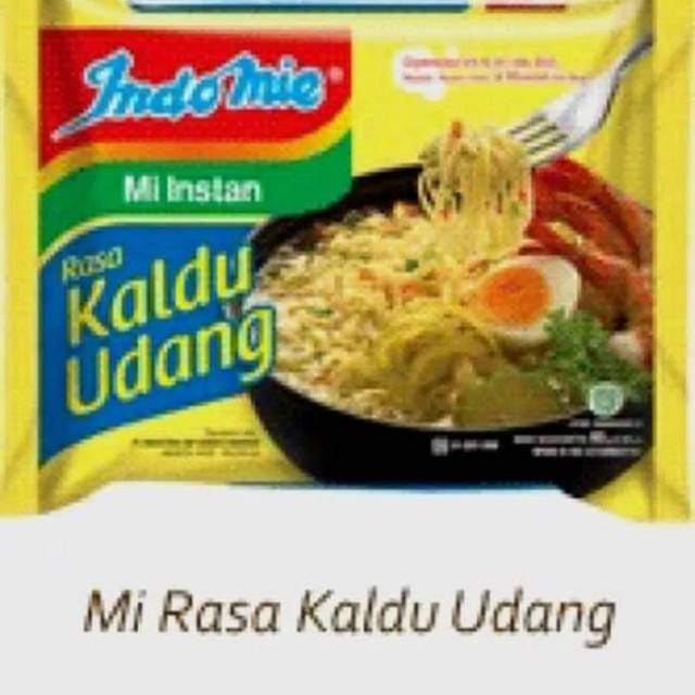 

Indomie Rasa Kaldu Udang