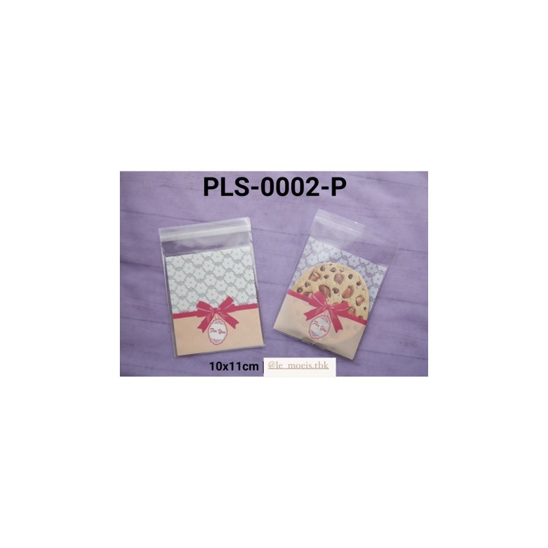 

PLS-0002-P Packaging plastik cookies B motif pita