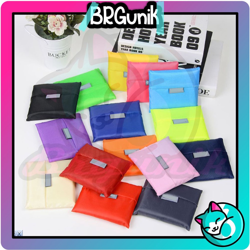 BRGUNIK Shopping Bag Tas Belanja Jinjing Lipat Multi Colour R133