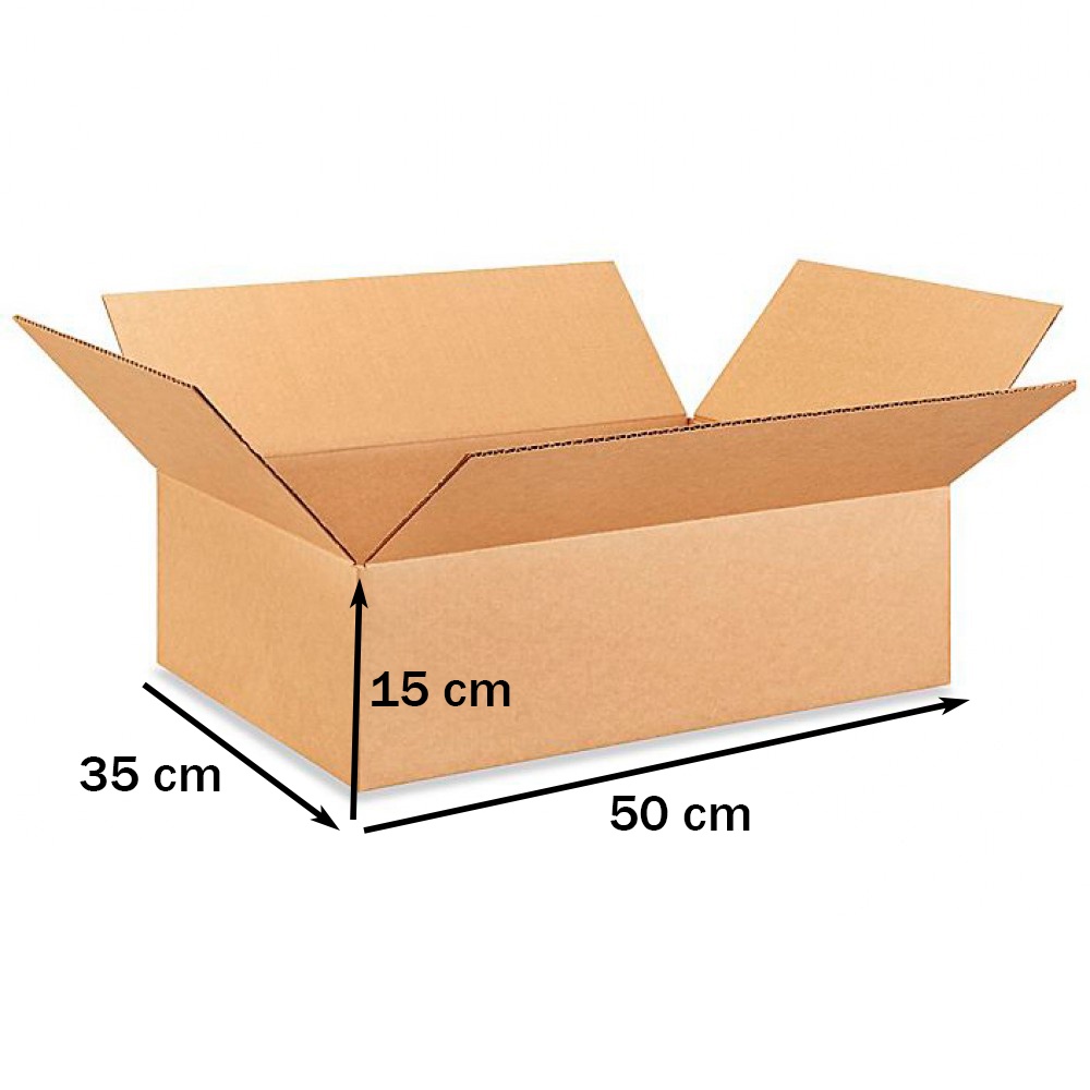 

Kardus - Polos - 50 cm x 35 cm x 15 cm - SWR