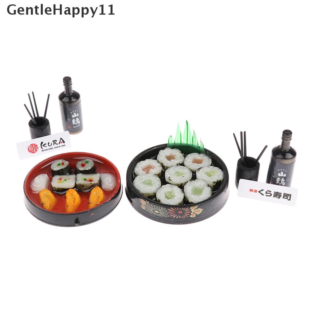 Gentlehappy Dollhouse Miniatur Janpanese Sushi Rice Untuk Dekorasi Rumah Boneka Pretend food