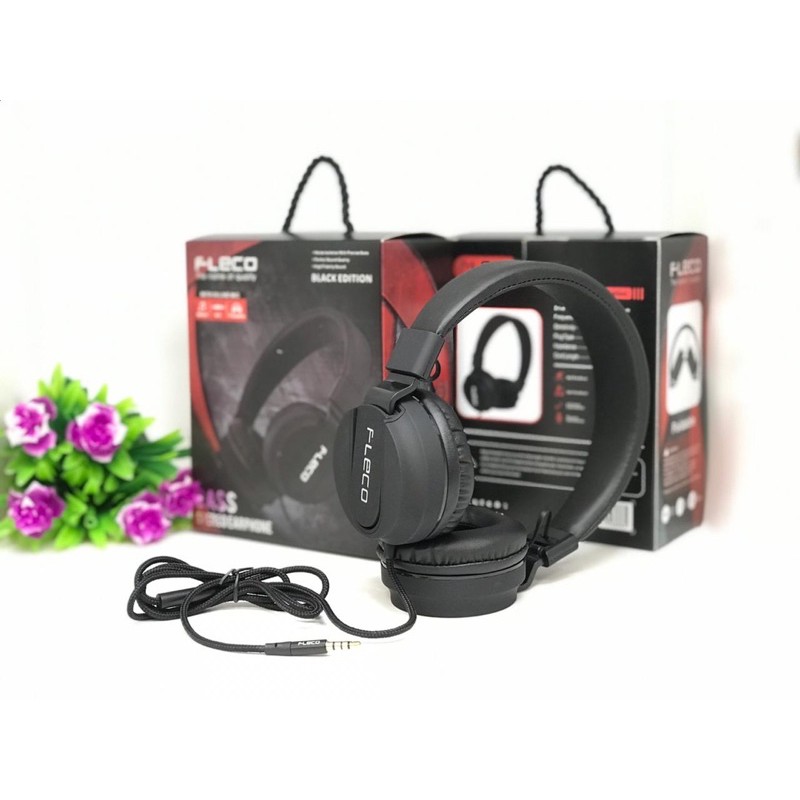 PROMO HEADPHONE BANDO FLECO FL888 ORIGINAL EXTRA BASS WITH MIC