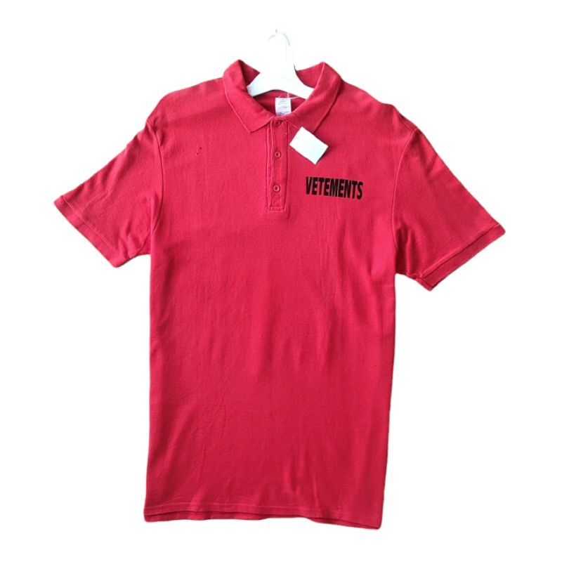 Polo Shirt pria Vetements