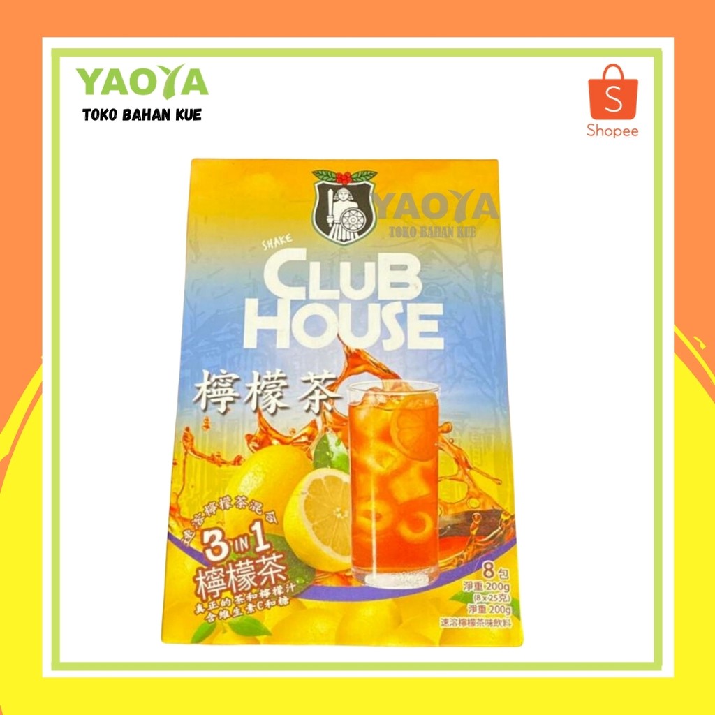 

CLUB HOUSE LEMON TEA 8x25g