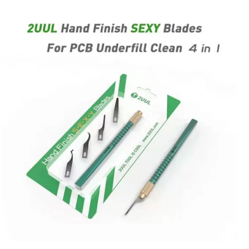 

PISAU IC CPU 2UUL HAND FINISH SEXY BLADES SET FOR PCB UNDERFILL CLEAN