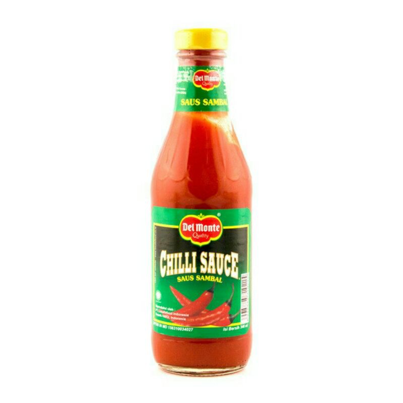 

Saus tomat dan chilli sauce delmonte ketchup