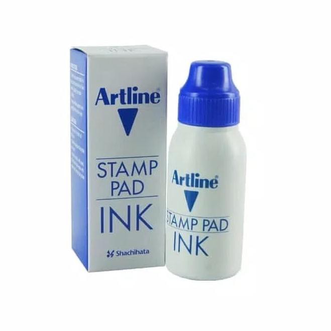 

✭ Tinta Stempel Artline 50ml / Stamp Pad Ink Artline 50ml - Biru ✽