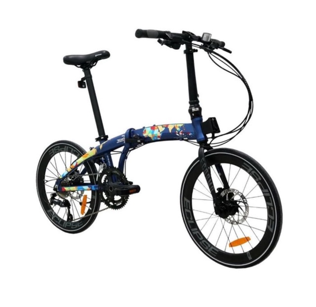 Sepeda Lipat Element Ecosmo Z9 Save The Earth Folding Bike Element Z9