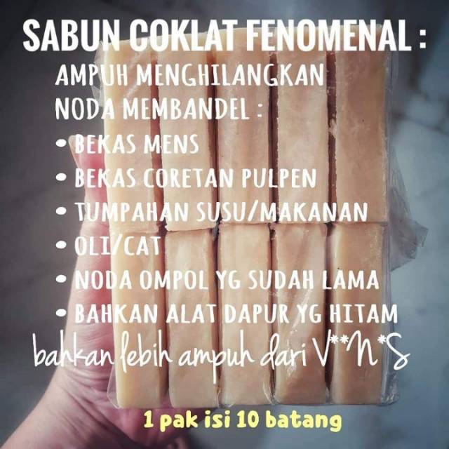 

Sabun coklat fenomenal