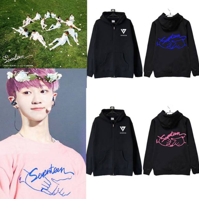 [ BAYAR DITEMPAT ] HOODIE/SWEATER/ZIPPER SEVENTEEN 001