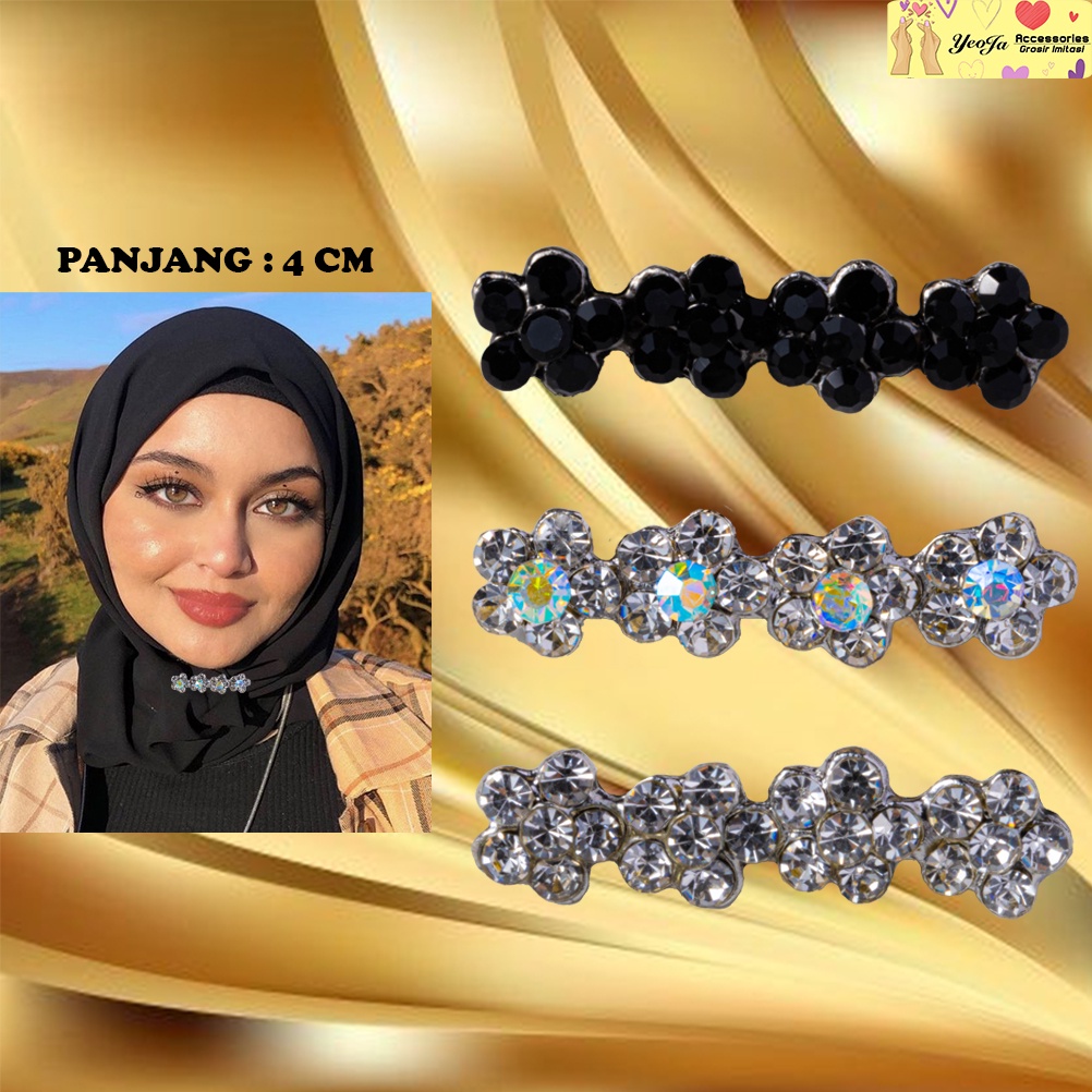 Bros Malaysia / hijab / gamis / kebaya / model bunga empat  ( C 3108 )