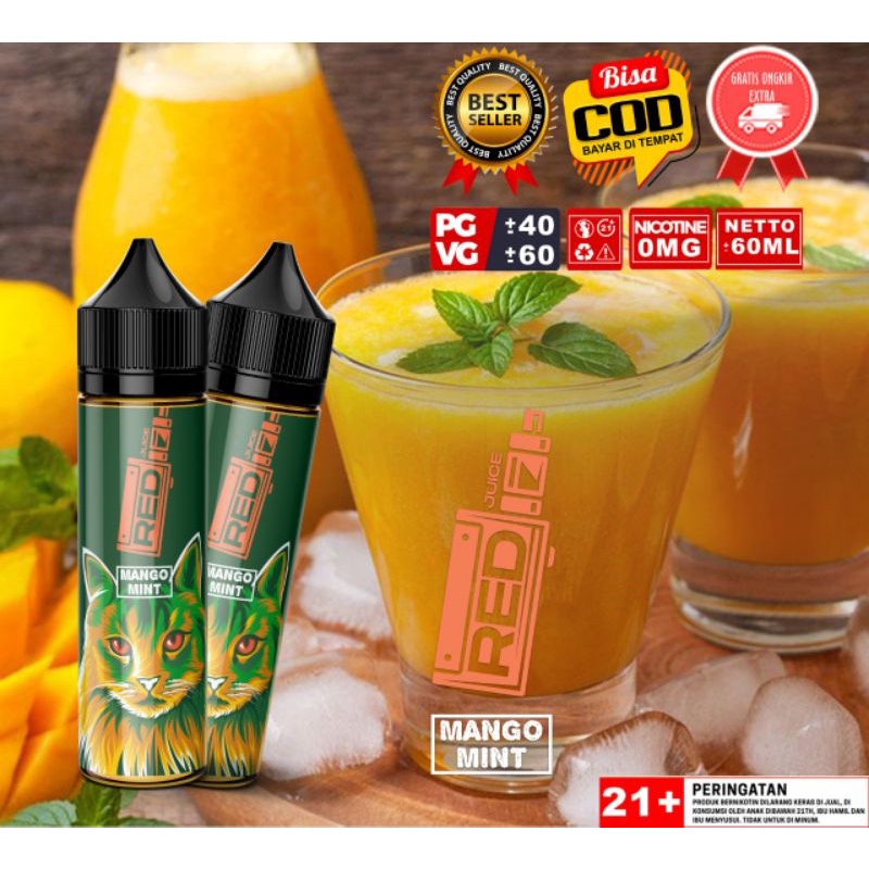 MANGO MINT 0MG KEMASAN 60ML
