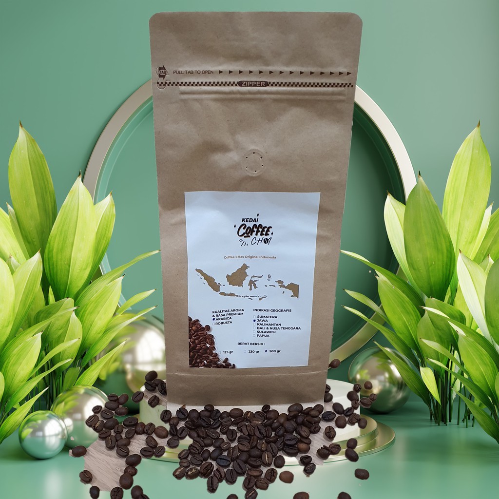 

KOPI ARABIKA GARUT - HONEY ROASTED BEANS @500 gram