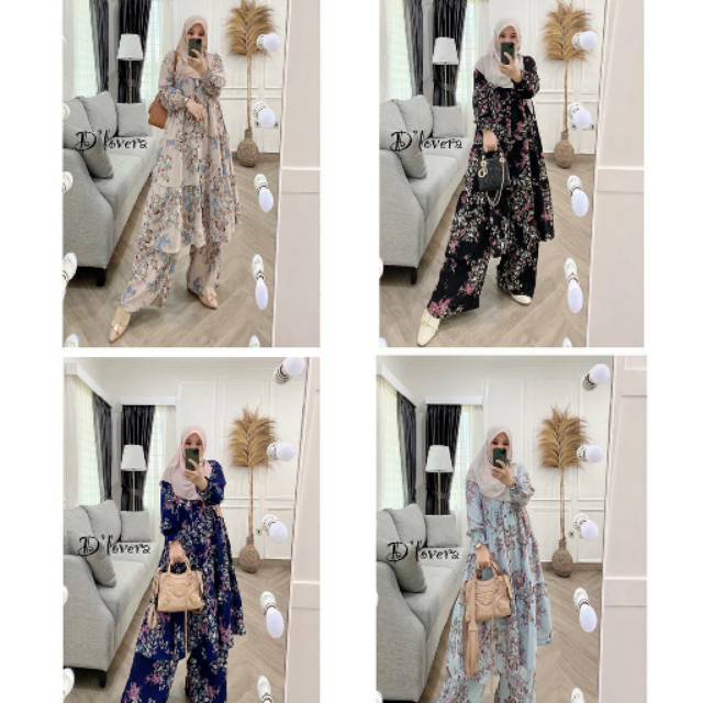Kirani set by d'lovera kulot + tunik