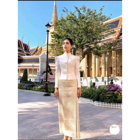 Kebaya thailand satu set atasan dan rok songket
