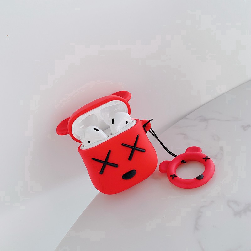 Violent Bear X Casing headset bluetooth Kartun Lucu Untuk I12Airpods2