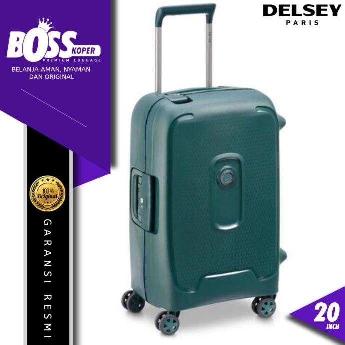 KOPER KABIN 20 INCH DELSEY (MONCEY) HARDCASE NON/TANPA ZIPPER FRAME FGD5465FDG
